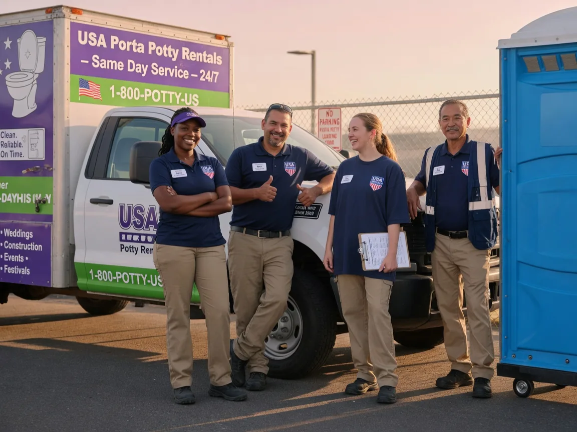 Porta Potty Rental company in Farmersville, TX