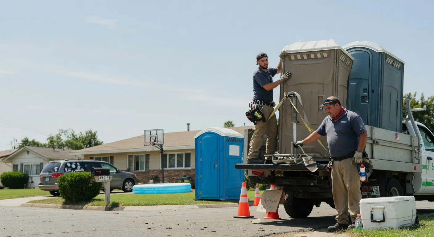 Porta Potty Rental in Farmersville, TX near me